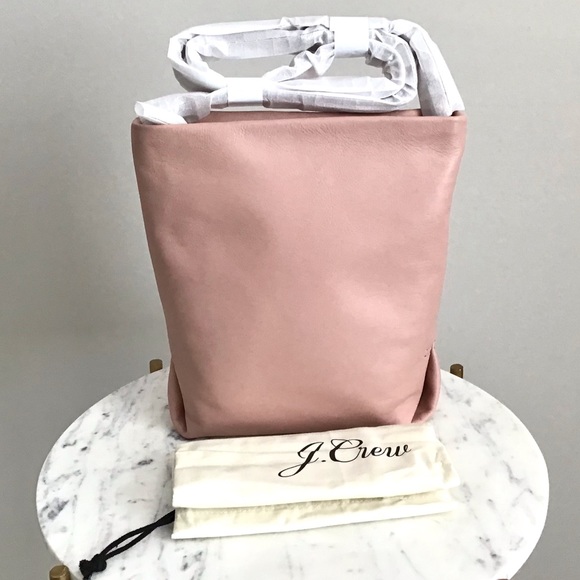 J. CREW Leather Bag New With Tag - Picture 6 of 11